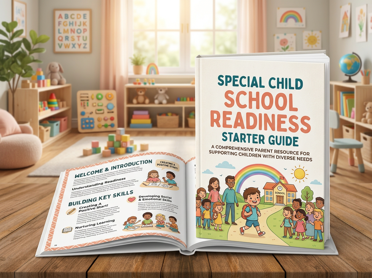 Special Child School Readiness Starter Guide cover mockup
